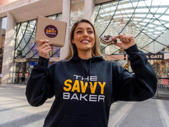 The Savvy Baker will be selling her mouth-watering brownies outside John Lewis in Victoria Gate on Sunday (photo: James Hardisty)
