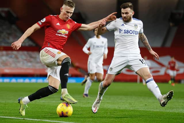 BIG GAME - Leeds United's games against Manchester United are always huge but the ESL news will maybe add something to it, says Dominic Matteo. Pic: Getty