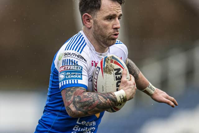 Richie Myler is set to return for Rhinos this week after a three-game layoff. Picture by Tony Johnson.