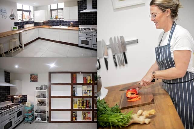 How determined Leeds woman conquered sight loss to create kitchen business