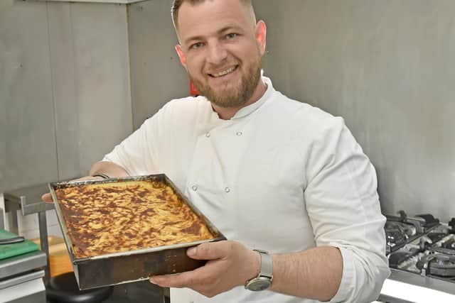 Besmir is the co-owner and head chef at Zorbas Bar and Grill in Cross Gates