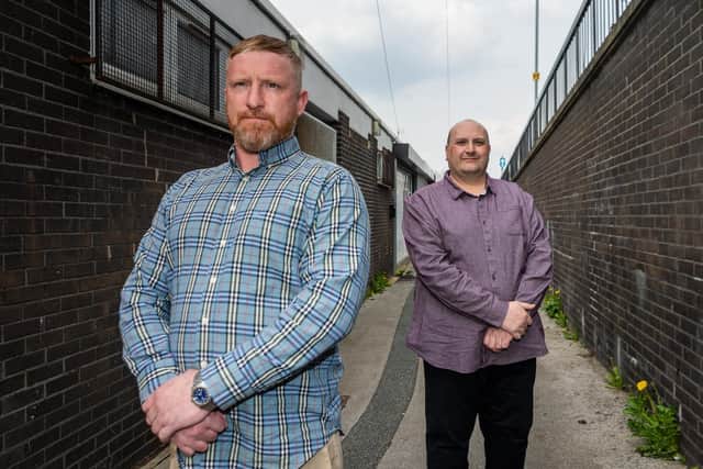 Chris Sylvester and Carl Hedley are back on their old Armley stomping ground - but to very different effect.