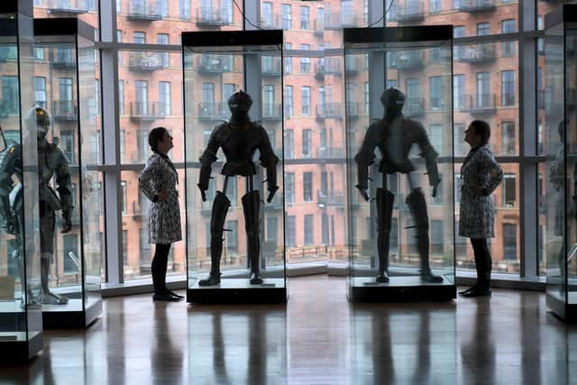 Director of collections Laura Bell at the Royal Armouries Museum, Leeds (photo: Simon Hulme)