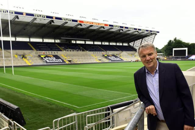 Shocked: Leeds Rhinos chief Gary Hetherington is disappointed by Leeds City Council's decision not to allow the Warrington rematch to be held at Headingley.