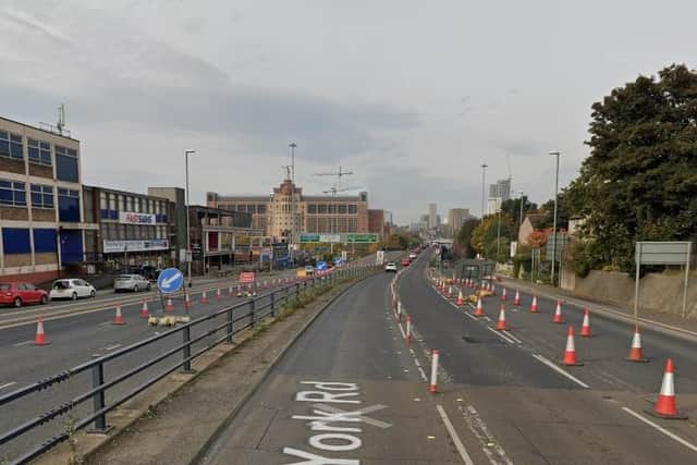 A man has been taken to hospital with serious injuries after being hit by a car in Leeds.
