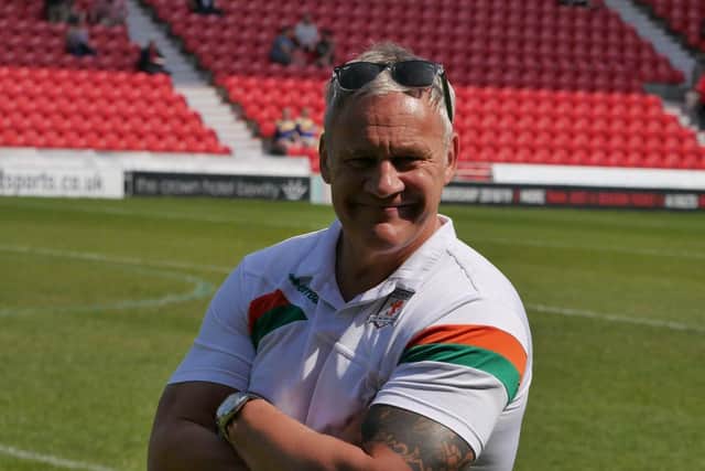 Hunslet coach Gary Thornton. Picture by Hunslet RLFC