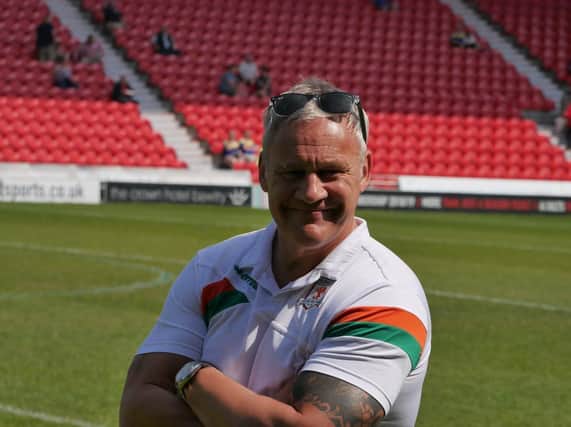 Hunslet coach Gary Thornton. Picture by Hunslet RLFC