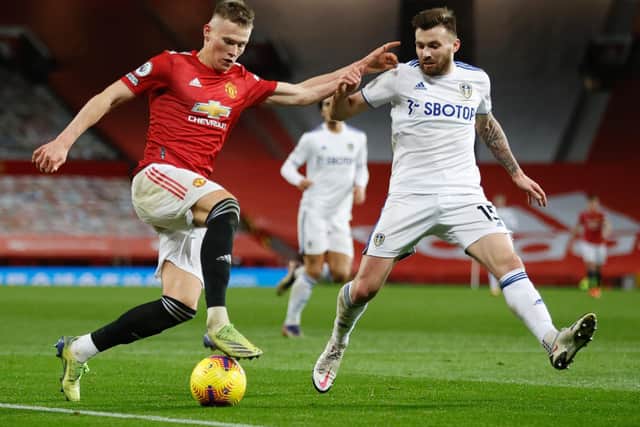 Leeds United host Manchester United on Sunday afternoon in the Premier League. Pic: Getty