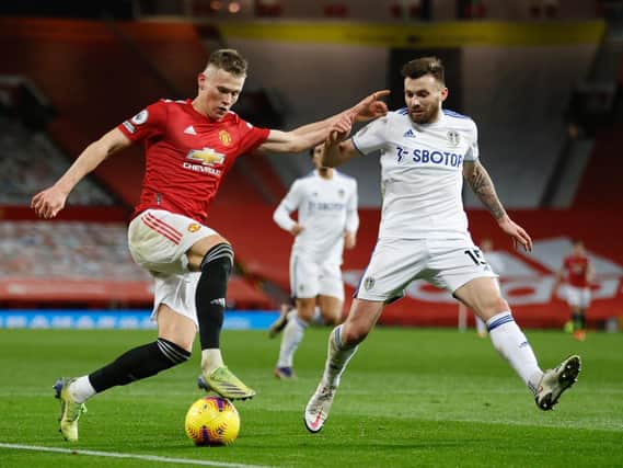Leeds United host Manchester United on Sunday afternoon in the Premier League. Pic: Getty