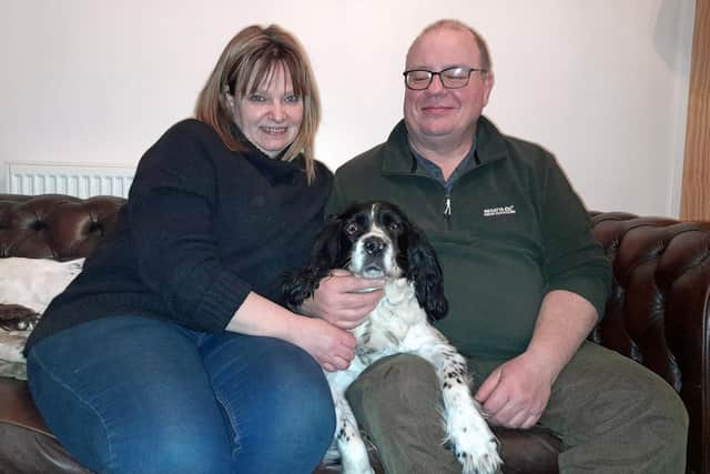 Nine-year-old Bailey is now back to his bubbly self with his owners.
