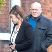 Craig Cambridge, the father of deceased Leah Cambridge outside Wakefield Coroner's Court in Wakefield in September 2019.