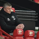 Manchester United head coach Ole Gunnar Solskjaer. Pic: Getty