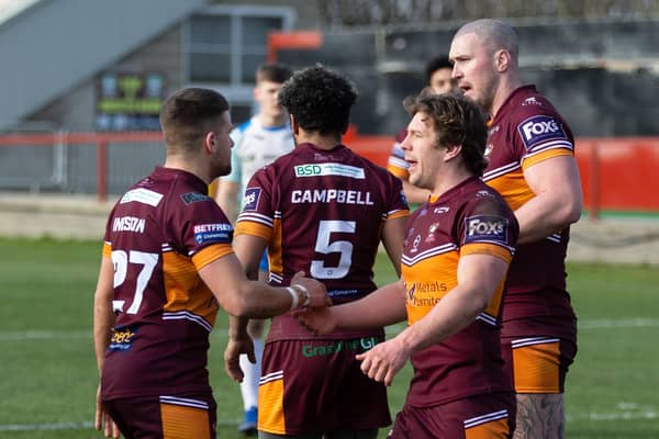 Batley Bulldogs picked up their second victory of the season yesterday with a 48-16 success against Widnes Vikings. Picture: Bruce Fitzgerald.