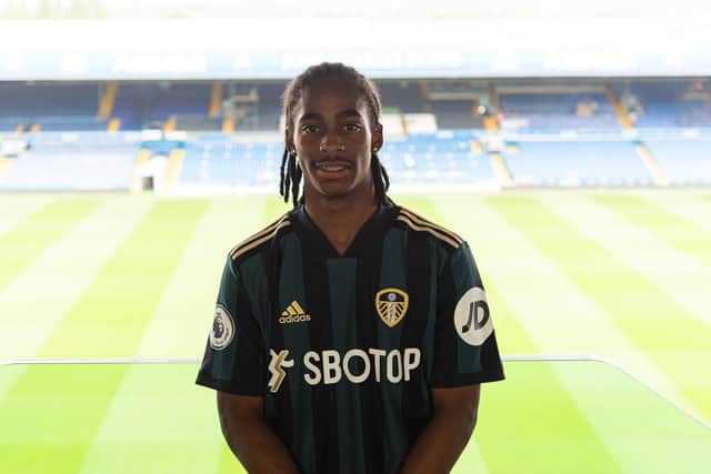 SQUAD PLACE - Winger Crysencio Summerville has been named on the Leeds United bench for today's clash with Manchester United.