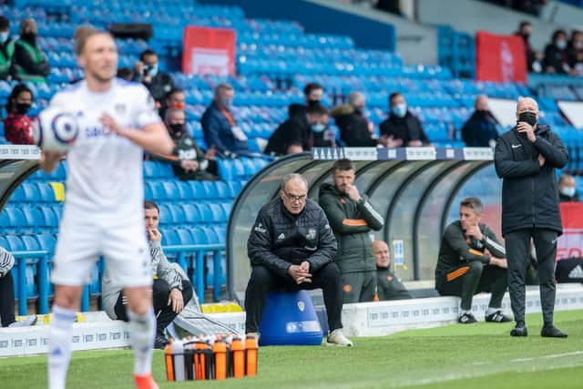 GOOD TIMES - Leeds United head coach Marcelo Bielsa and owner Andrea Radrizzani are giving Whites supporters a good time of it at Elland Road. Pic: Tony Johnson