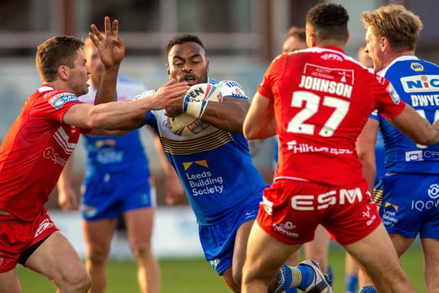 King Vuniyayawa showed good signs against Hull KR. Picture by Bruce Rollinson.