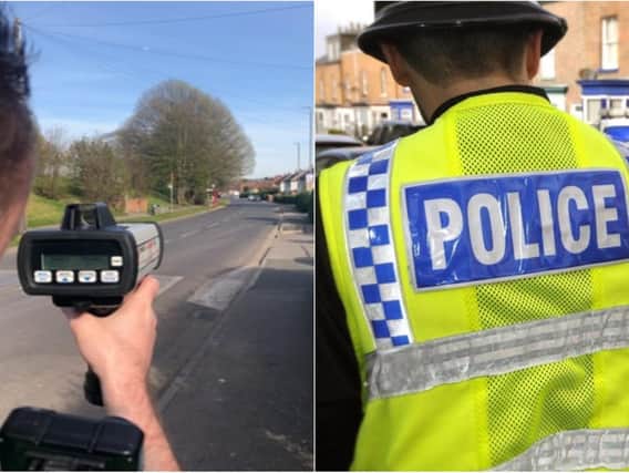Speed checks were conducted on Iveson Drive and Ash Road. (photos: West Yorkshire Police Leeds North West / police stock image)