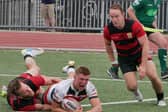 Will Cooke, pictured during a previous spell at Hunslet, is set to miss the start of League One. Picture by Paul Johnson