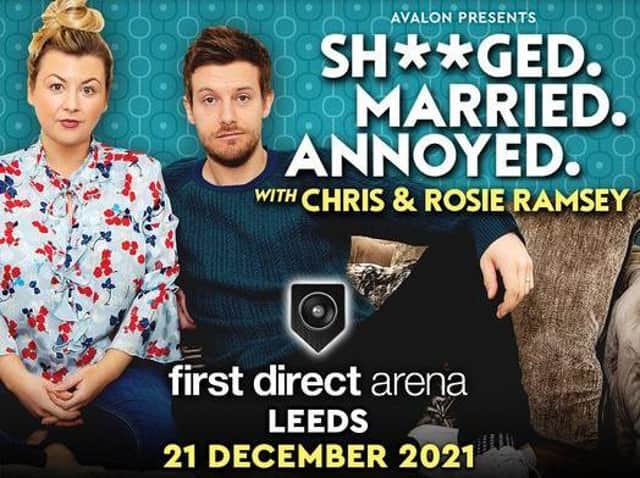 Chris and Rosie Ramsey will be coming to Leeds First Direct Area in December.