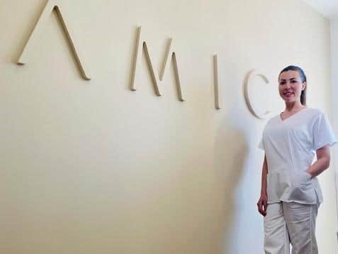 Claire Raby, owner of Amica Aesthetics which has opened a new salon in Leeds