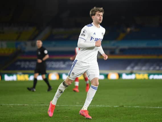 TIMELY REMINDER - Leeds United striker Patrick Bamford questioned why the uproar over the European Super League wasn't matched by football's response to racism. Pic: Getty