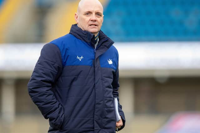 Leeds Rhinos head coach Richard Agar has not been tempted to dip in to the loan market despite the club's extensive injury list. Picture: Bruce Rollinson/JPIMedia.