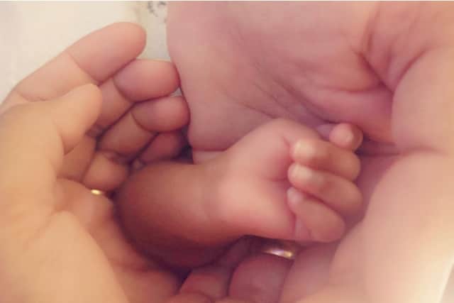 An inspirational Leeds woman is fundraising for a hospital charity after the tragically losing both her baby daughter and mother within a month during the pandemic.