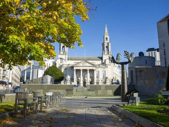 The Electoral Commission has issued advised for voters ahead of the Leeds local elections next week. Pictured: Leeds Civic Hall in Millennium Square.