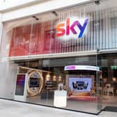 The new Sky store at Trinity Leeds