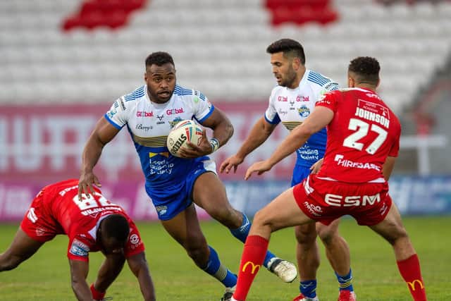 King Vuniyayawa had a strong game against Hull KR last week. Picture by Bruce Rollinson.