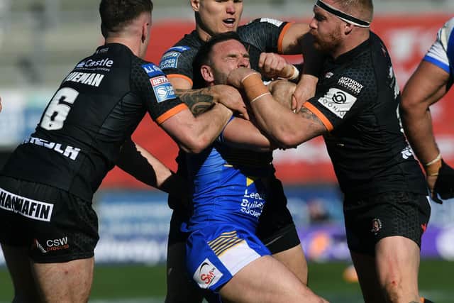 Luke Gale has been sidelined since Rhinos' loss to Castleford a month ago. Picture by Jonathan Gawthorpe.