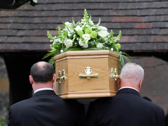 The limit on the number of mourners who can attend funerals is to be lifted in England, the Government has announced. PIC: PA