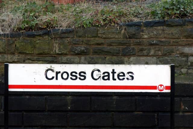 Train lines are blocked as emergency services deal with an incident at Cross Gates railway station.