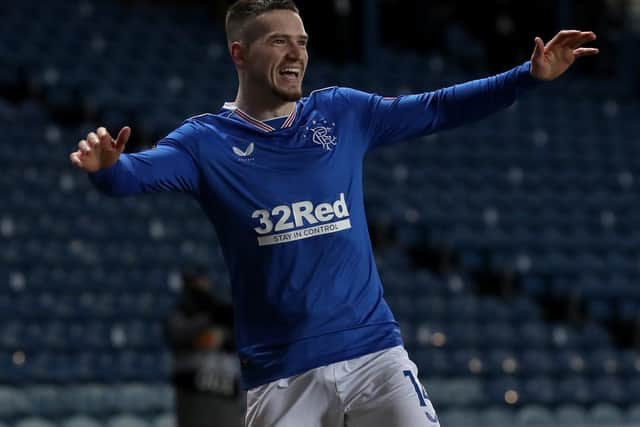 IN DEMAND: Rangers winger Ryan Kent, a player Leeds United head coach Marcelo Bielsa admires and who the Whites have looked to sign for the last two summers. Photo by Ian MacNicol/Getty Images.