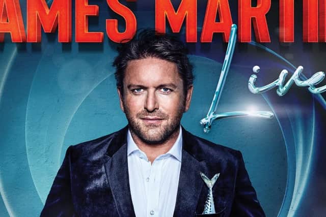 James Martin live is coming to Harrogate.