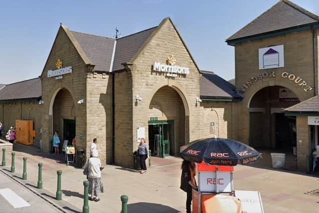 Police were called to a Morrisons store in Morley after receiving calls about a man with a knife. Photo: Google