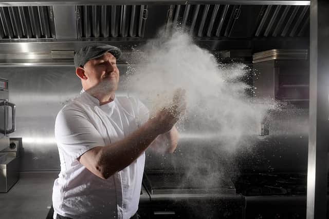 Mark Baber, head chef and owner of Wood Fire Dine pizzeria in Rothwell