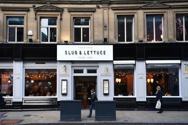Slug and Lettuce, Boar Lane, is one of many pubs and bars in Leeds hiring new staff