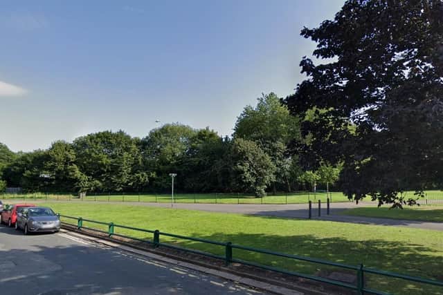 Police were called to a wooded area in Holbeck Park to reports of a sexual assault. photo: Google.