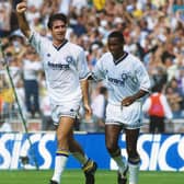 Enjoy these photo memories of Eric Cantona in action for Leeds United. PIC: Varley Picture Agency