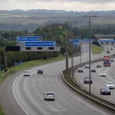 There is currently a full close in place on the M1 at Garforth after a crash. Stock photo of M1 for illustrative purposes only.