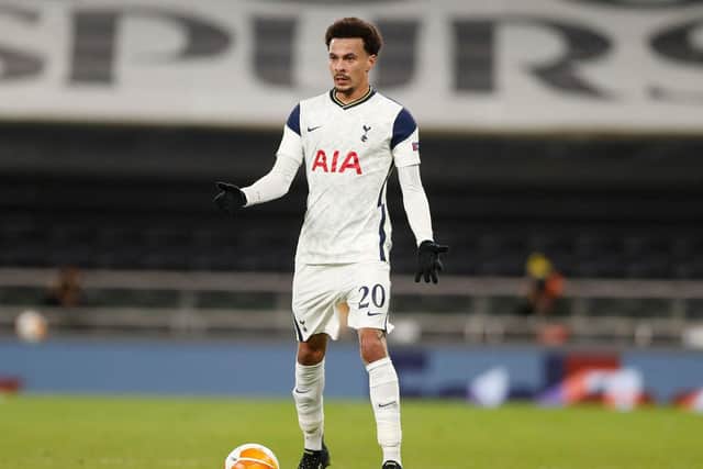 BACK IN THE FOLD: Tottenham Hotspur's Dele Alli. Photo by ALASTAIR GRANT/POOL/AFP via Getty Images.