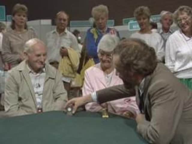 This BBC footage turns back the clock to when Antiques Roadshow visited Leeds in 1989.