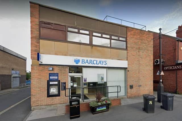 The Barclays bank branch in Main Street, Garforth has closed.