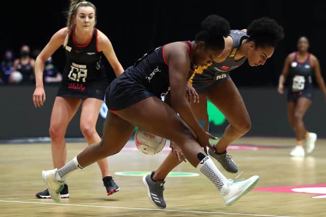 Young stars -  Vicki Oyesola of Leeds Rhinos (Picture: Jan Kruger/Getty Images for Vitality Netball Superleague)