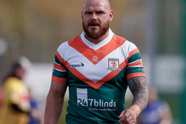 Hunslet's Dom Brambani. Picture by Neville Wright.
