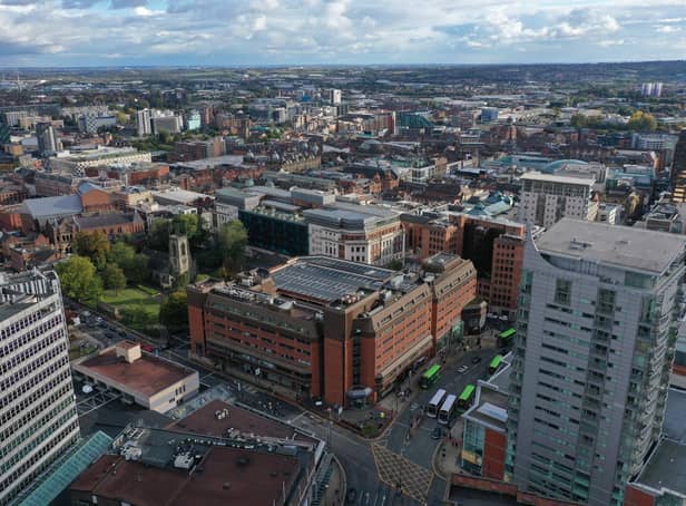 St Johns Centre, one of the largest mixed-use developments in Leeds, has been placed on the market for £33m.