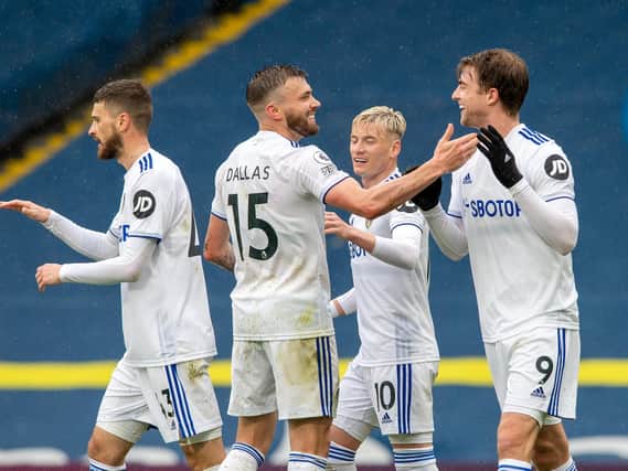 EQUAL FOOTING - Marcelo Bielsa said Leeds United finally showed they can compete as equals with top sides, something he thought was possible this season. Pioc: Bruce Rollinson