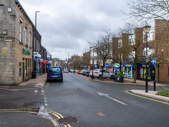 Horsforth town centre stock image