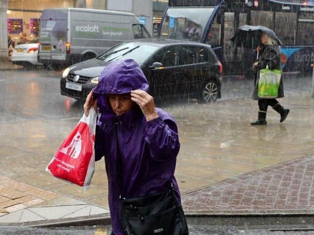 Rain is forecast in Leeds this week